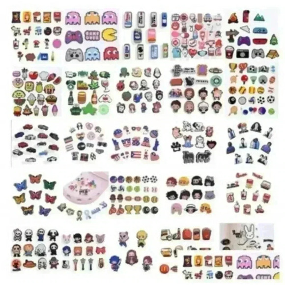 🥳MYSTERY PACK OF 5 Croc Charms - Picture 6 of 8